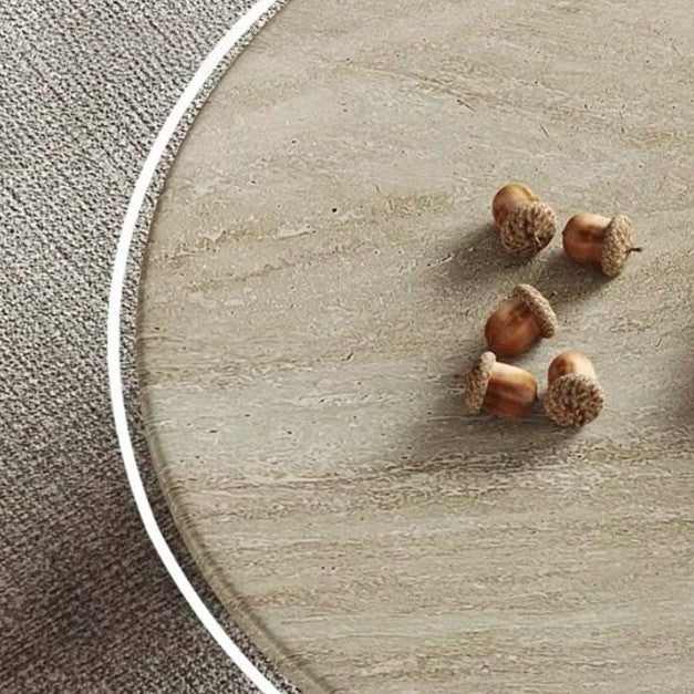Round Sintered Stone Coffee Table