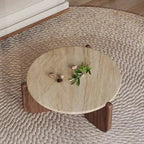 Round Sintered Stone Coffee Table