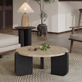 Round Sintered Stone Coffee Table