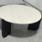 Round Sintered Stone Coffee Table