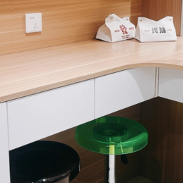 Modern Acrylic Bar Stool