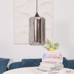 Hand-Blown Glass Pendant Light