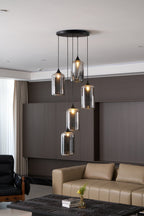 Hand-Blown Glass Pendant Light