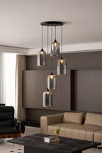Hand-Blown Glass Pendant Light