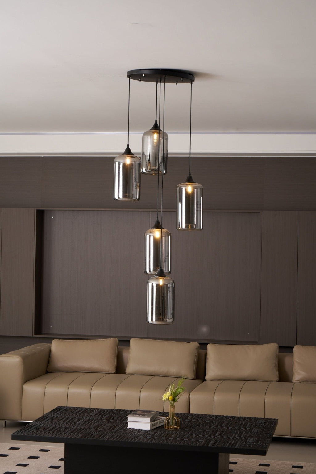Hand-Blown Glass Pendant Light