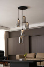 Hand-Blown Glass Pendant Light