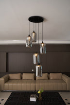 Hand-Blown Glass Pendant Light