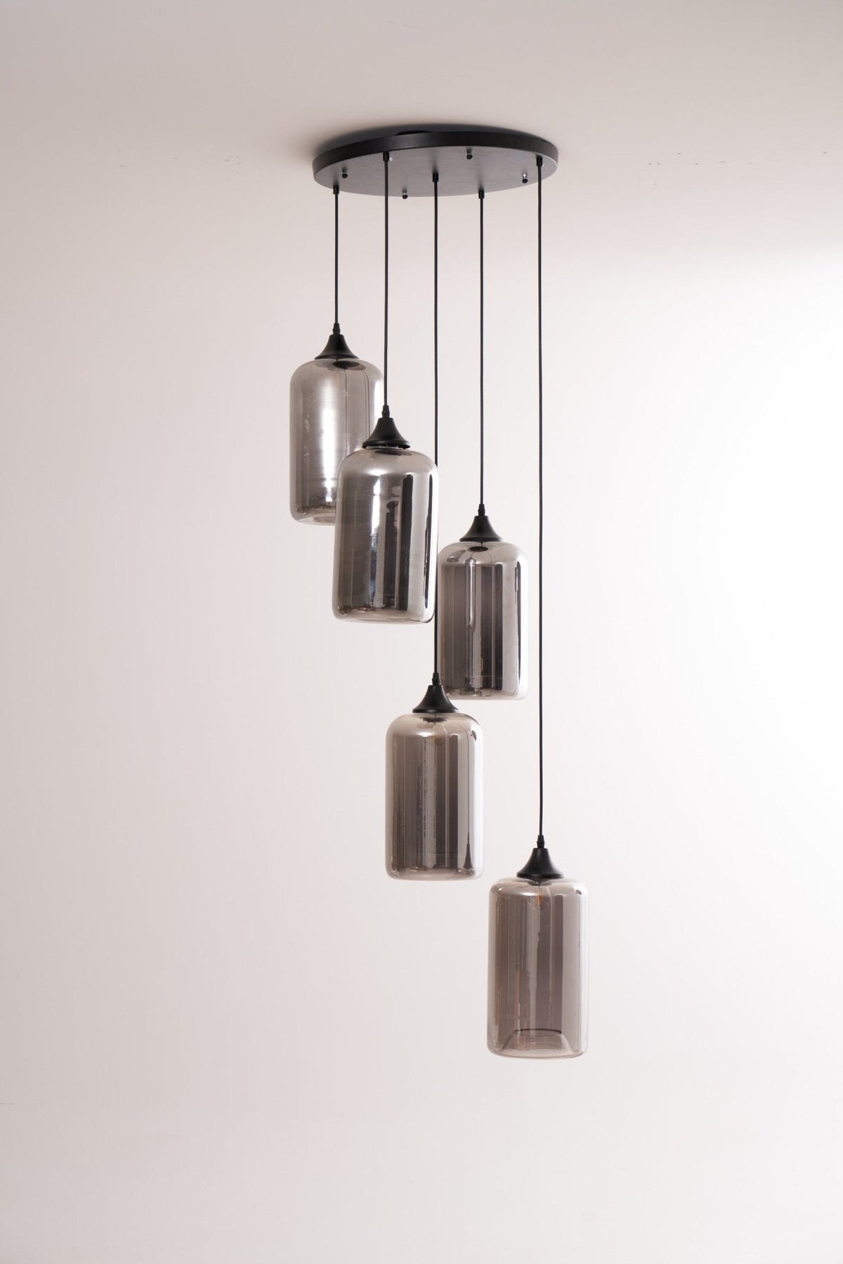 Hand-Blown Glass Pendant Light