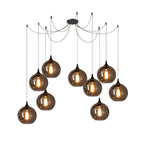 Hand-Blown Glass Pendant Light