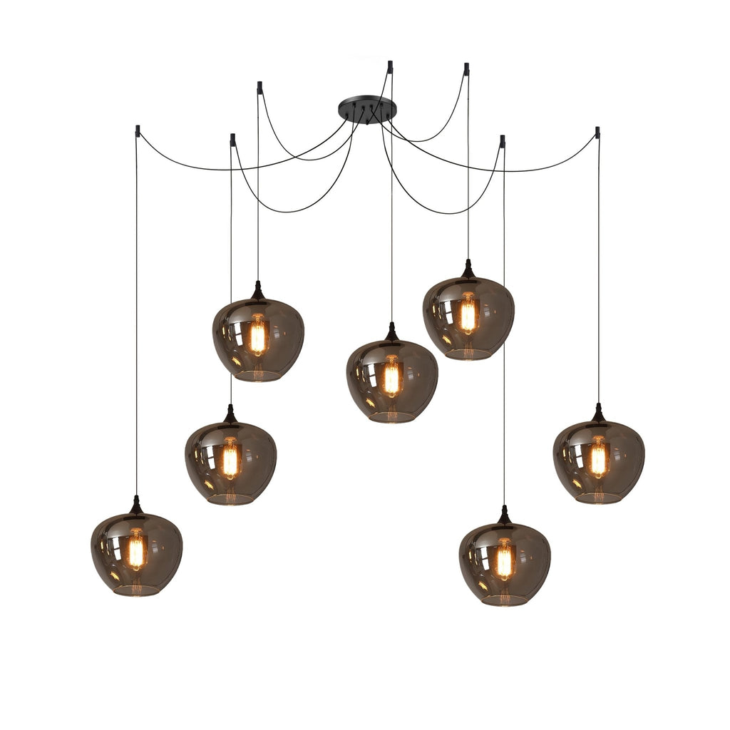 Hand-Blown Glass Pendant Light