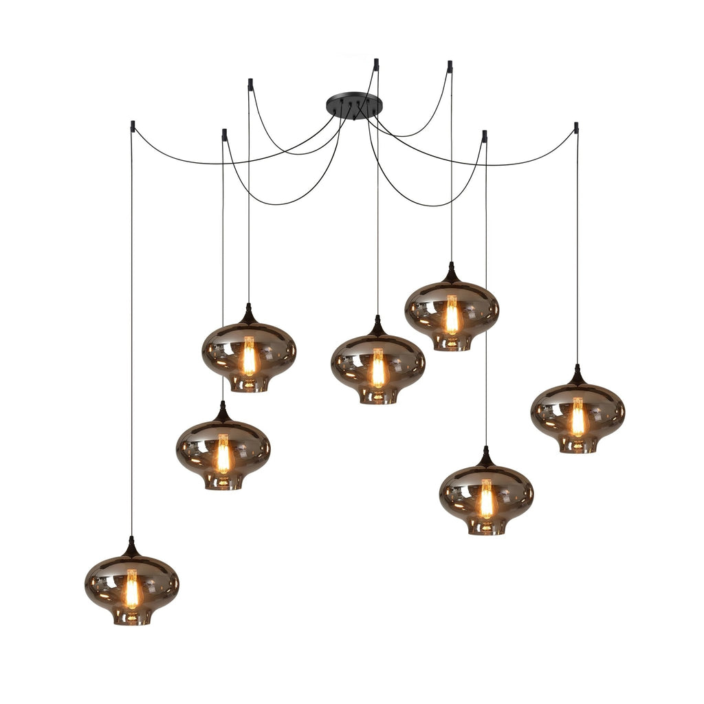 Hand-Blown Glass Pendant Light
