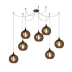 Hand-Blown Glass Pendant Light