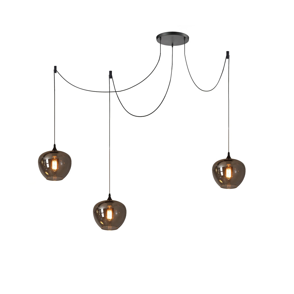 Hand-Blown Glass Pendant Light
