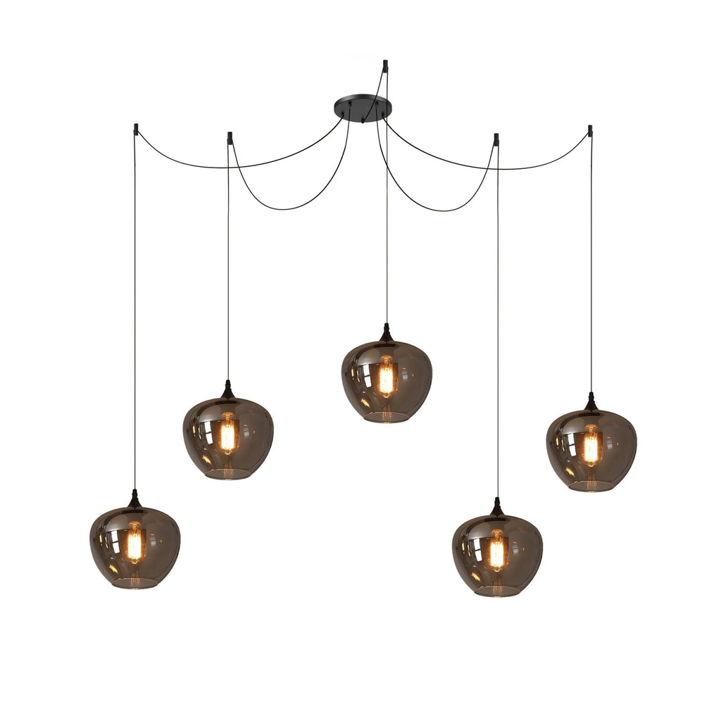 Hand-Blown Glass Pendant Light