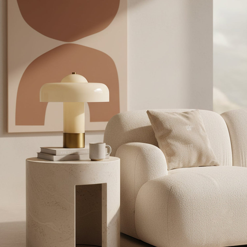 Brumbry Glass Table Lamp