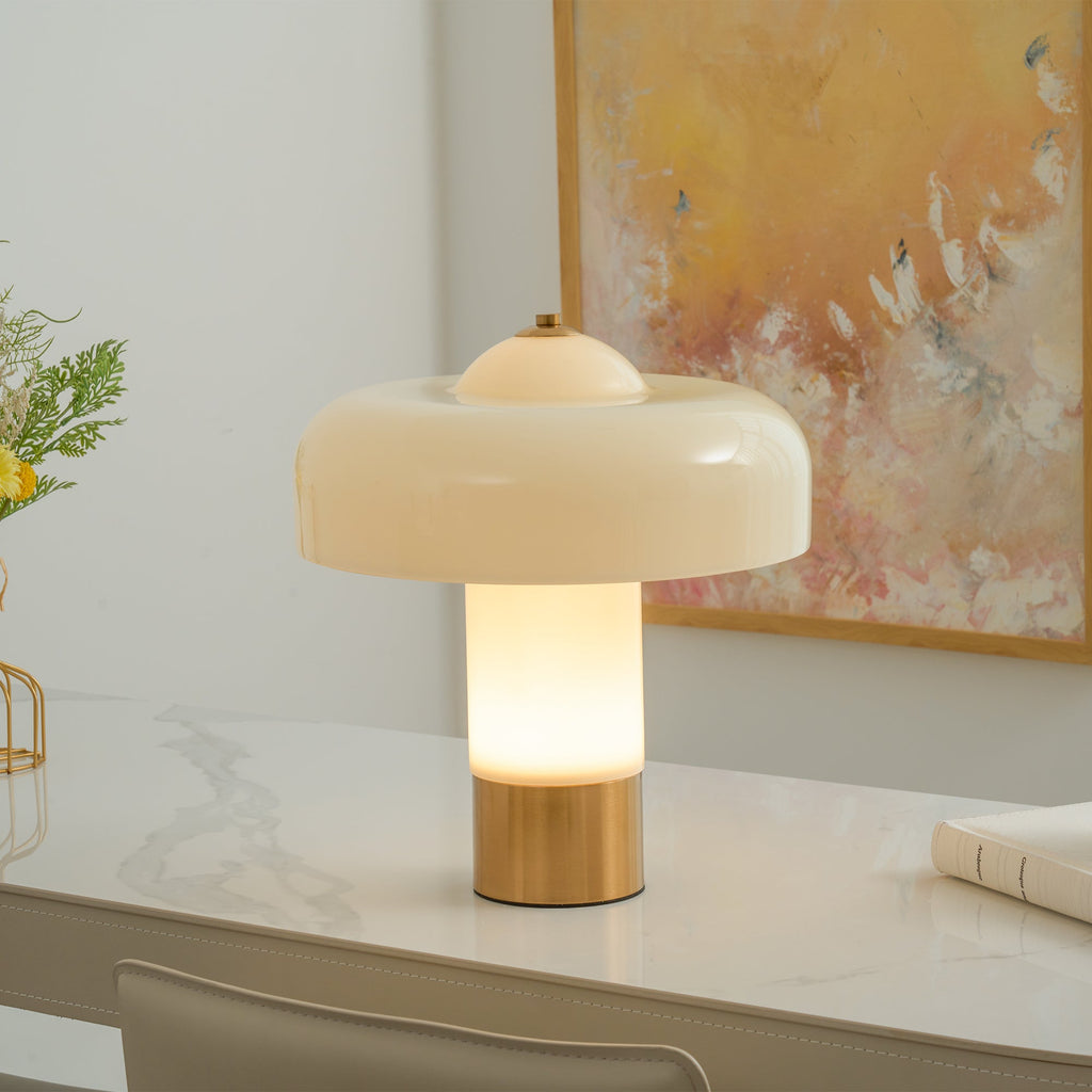 Brumbry Glass Table Lamp