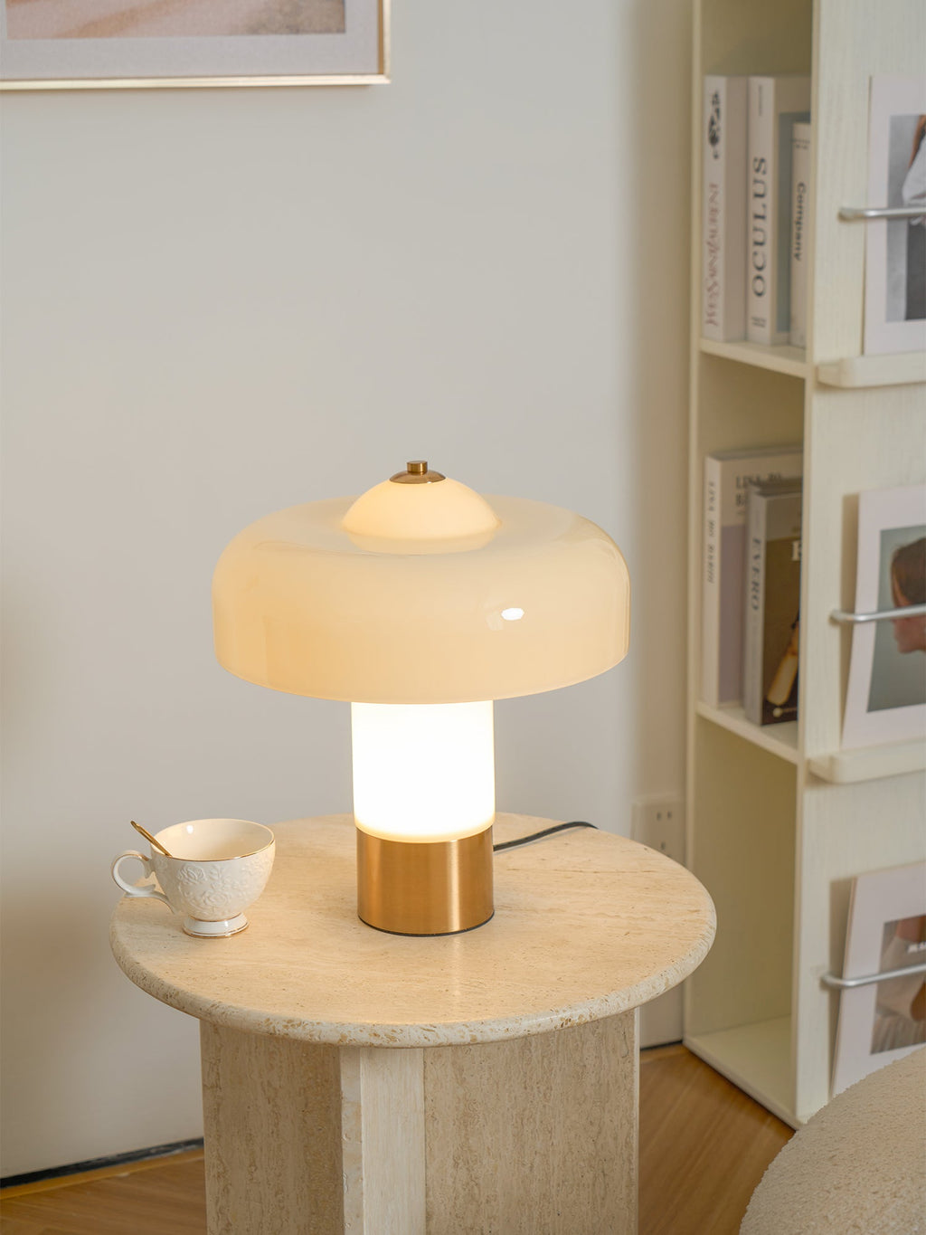 Brumbry Glass Table Lamp