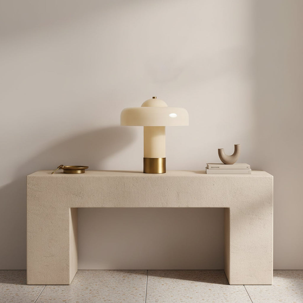 Brumbry Glass Table Lamp