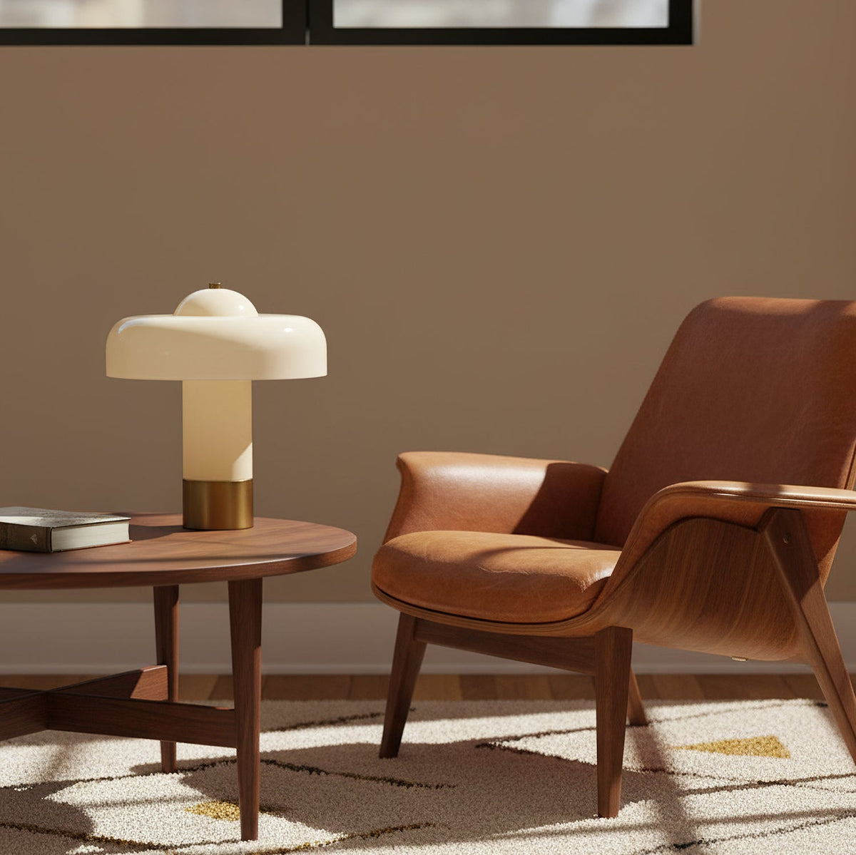 Brumbry Glass Table Lamp