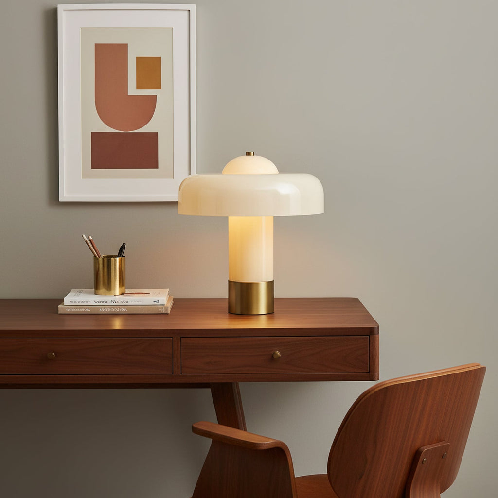 Brumbry Glass Table Lamp