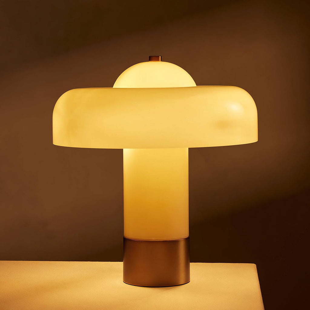 Brumbry Glass Table Lamp