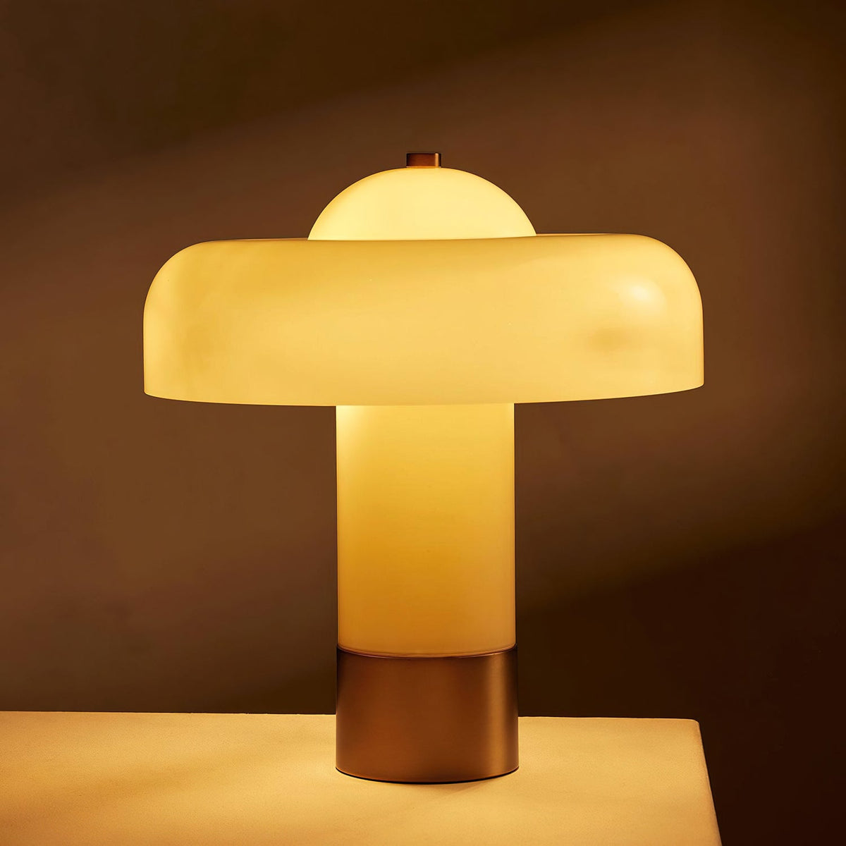 Brumbry Glass Table Lamp