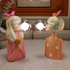 Bubble Girls Glass Table Lamp