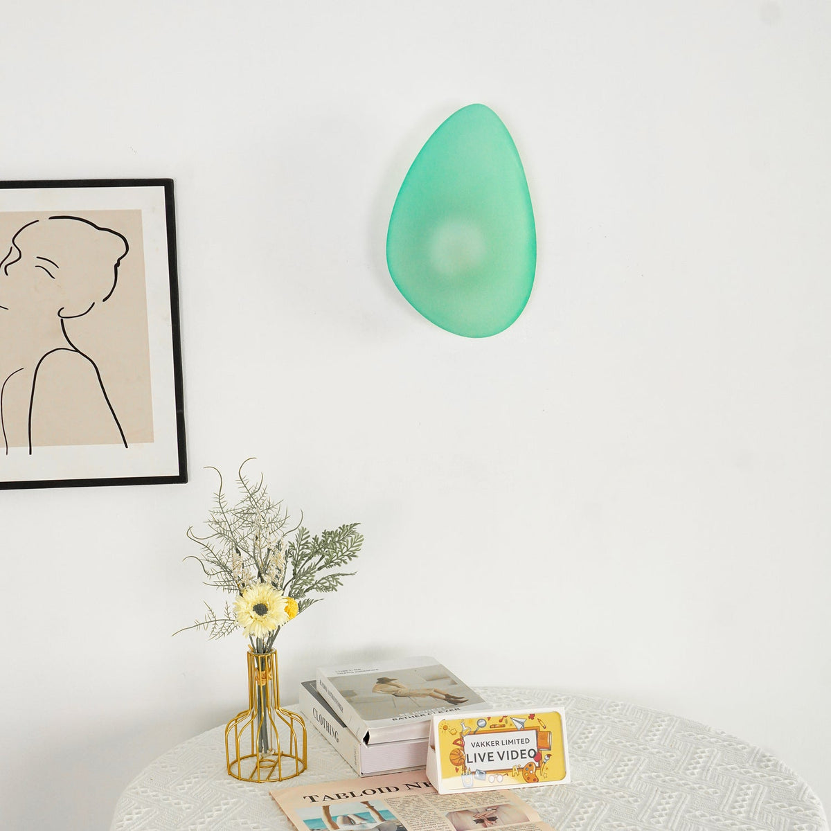 Bubble Glass Wall Light