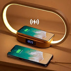Table Lamp with Wireless Charging