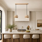Callan Wabi-Sabi Travertine Pendant Light