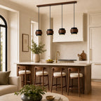 Callan Wabi-Sabi Travertine Pendant Light