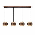 Callan Wabi-Sabi Travertine Pendant Light