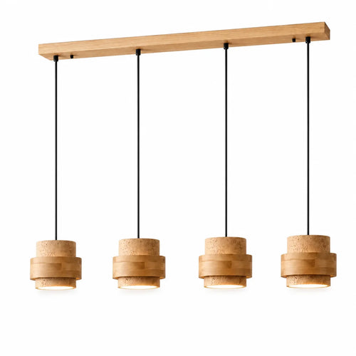 Callan Wabi-Sabi Travertine Pendant Light