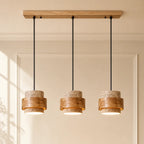 Callan Wabi-Sabi Travertine Pendant Light