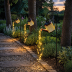 Solar Watering Can Garden Light