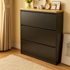 Slim Flip-Door Shoe Cabinet