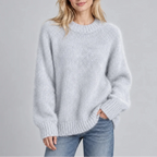 Women's Fluffy Knit Jumper