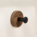 Round Wooden Adhesive Wall Hook