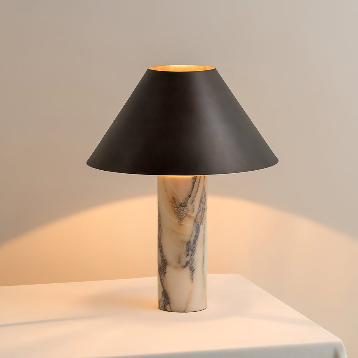 Cline Marble Table Lamp