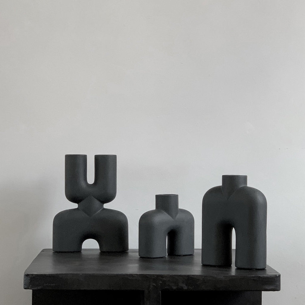 Cobra Double Candle Holder