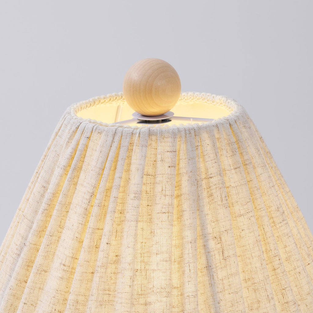 Corrine Pleated Fabric Table Lamp