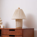 Corrine Pleated Fabric Table Lamp