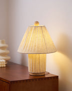 Corrine Pleated Fabric Table Lamp