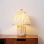 Corrine Pleated Fabric Table Lamp