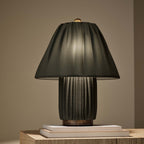 Corrine Pleated Fabric Table Lamp