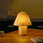 Corrine Pleated Fabric Table Lamp