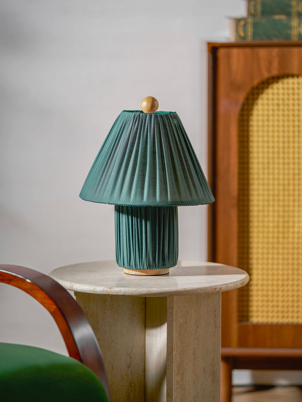 Corrine Pleated Fabric Table Lamp