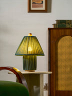 Corrine Pleated Fabric Table Lamp