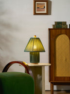Corrine Pleated Fabric Table Lamp