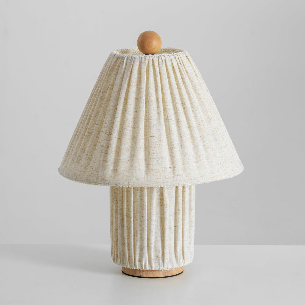 Corrine Pleated Fabric Table Lamp